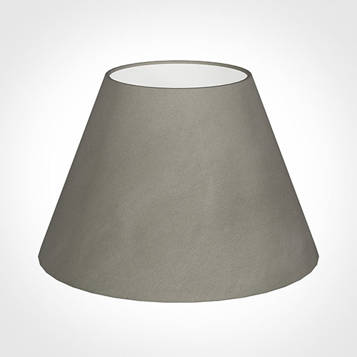 40cm Empire Shade in Pewter Satin