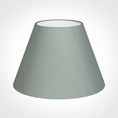 45cm Empire Shade in Aquamarine Faux Silk