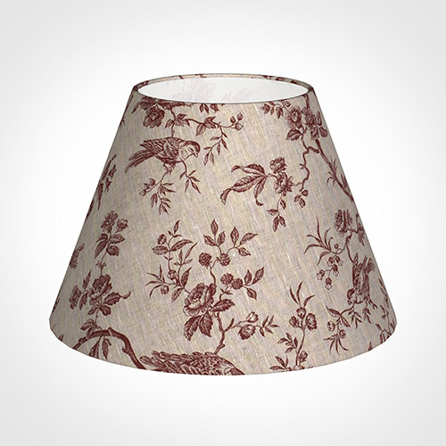 45cm Empire Shade in Red Isabelle