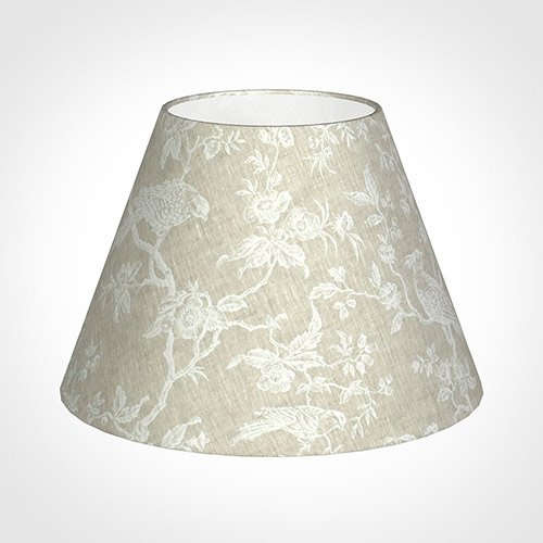 45cm Empire Shade in White Isabelle