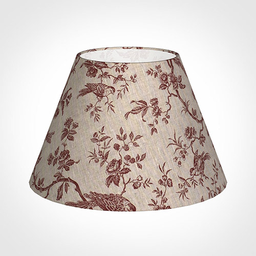 50cm Empire Shade in Red Isabelle