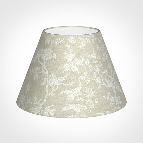 50cm Empire Shade in White Isabelle