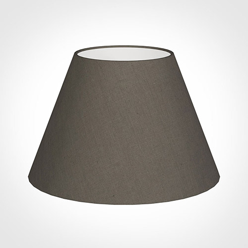 50cm Empire Shade in Mouse Waterford Linen