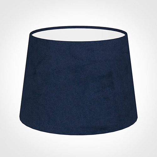 20cm Medium French Drum in Navy Blue Hunstanton Velvet