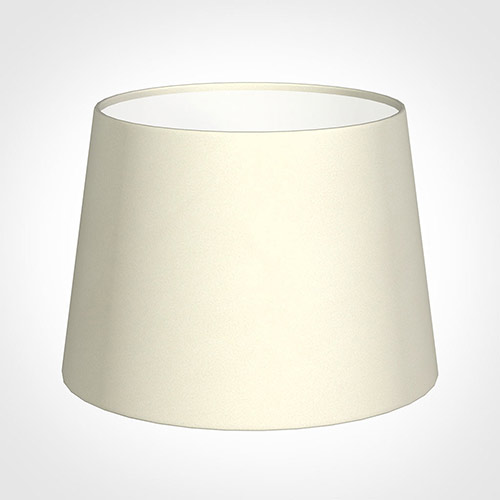 20cm Medium French Drum Shade in Cream Satin