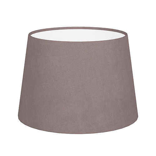 25cm Medium French Drum Shade in Dusky PinkHunstanton Velvet