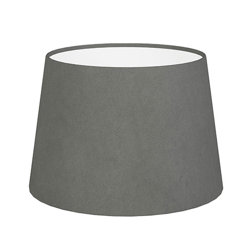 25cm Medium French Drum in Mole Hunstanton Velvet