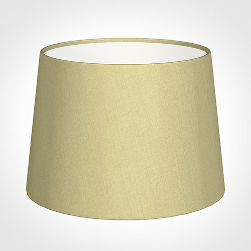 30cm Medium French Drum Shade in Wheat Faux Silk