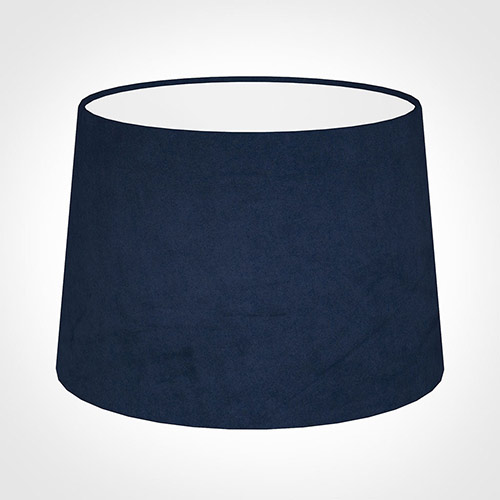 35cm Medium French Drum Shade in Navy BlueHunstanton Velvet