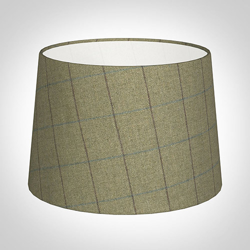 35cm Medium French Drum in Talisker Check Lovat Wool