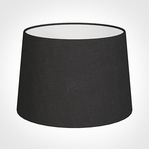 35cm Medium French Drum Shade in ElephantWaterford Linen