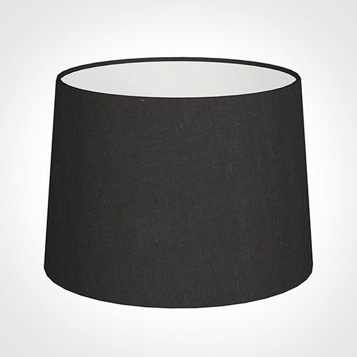 40cm Medium French Drum Shade in ElephantWaterford Linen