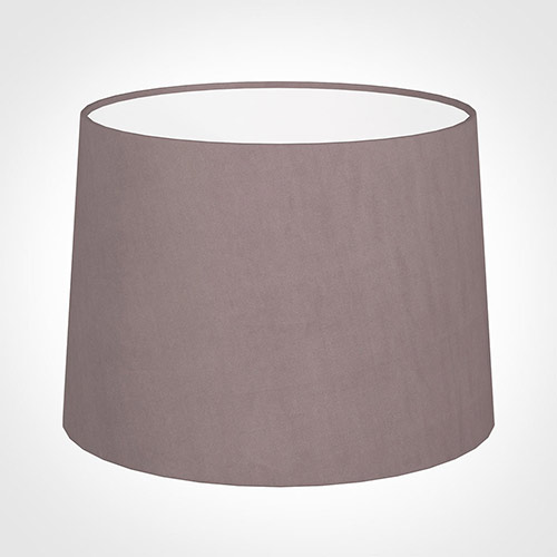 45cm Medium French Drum Shade in Dusky PinkHunstanton Velvet