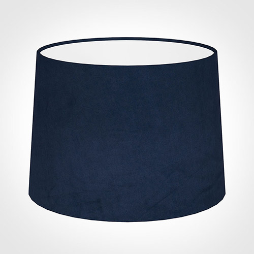 45cm Medium French Drum Shade in Navy BlueHunstanton Velvet