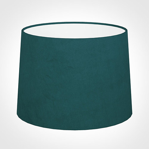 45cm Medium French Drum Shade in Teal Hunstanton Velvet