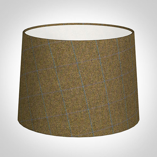 45cm Medium French Drum in Angus Check Lovat Wool