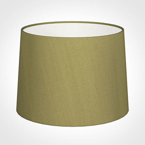 45cm Medium French Drum Shade in Antique Gold Silk