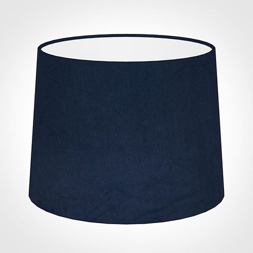 50cm Medium French Drum Shade in Navy BlueHunstanton Velvet