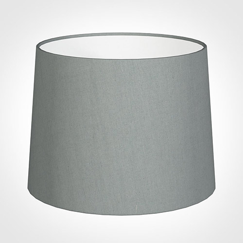 50cm Medium French Drum Shade in Blue Waterford Linen