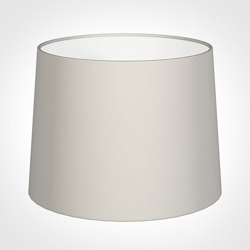 50cm Medium French Drum Shade in Off White Waterford Linen