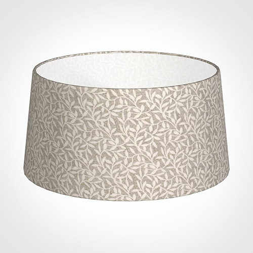 45cm Wide French Drum Shade in Grey Marl Arbour