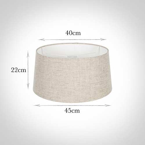 45cm Wide French Drum shade
