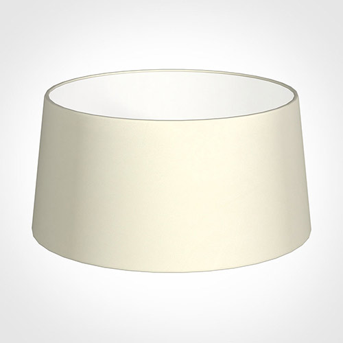 45cm Wide French Drum Shade in Cream Satin