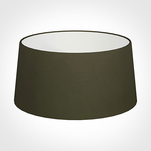 45cm Wide French Drum Shade in Laurel Satin