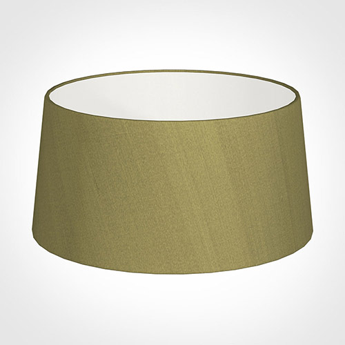45cm Wide French Drum Shade in Antique Gold Silk