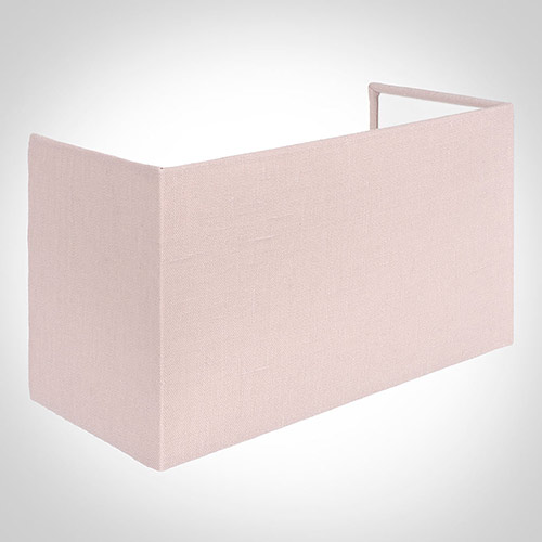 31cm Hanbury Half Shade in Vintage Pink Waterford