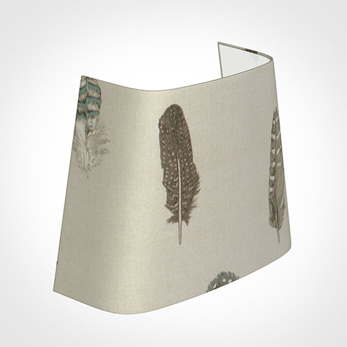 22cm Penrose Half Shade in Stone Featherdown