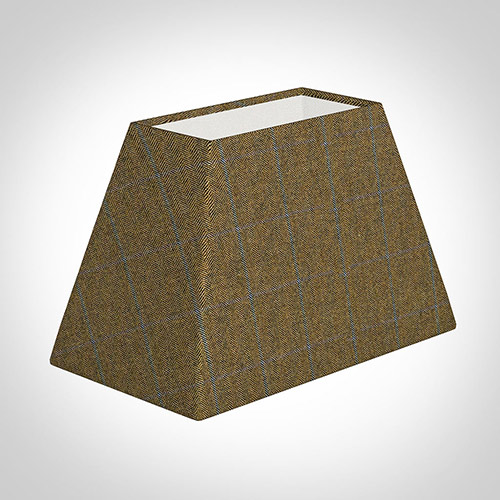 46cm Sloped Rectangle in Angus Check Lovat Wool