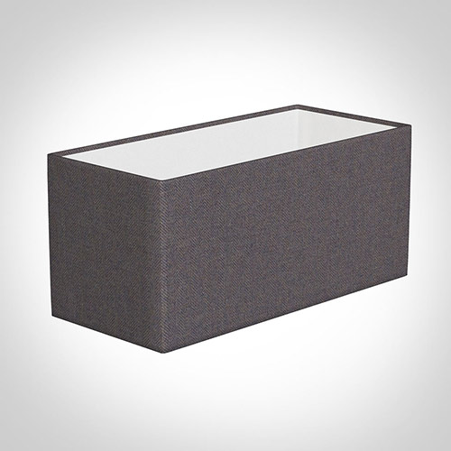 35cm Straight Rectangle in Heather Herringbone Lovat Tweed