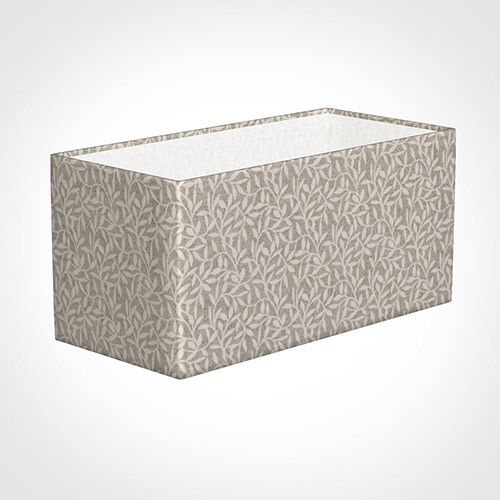 40cm Straight Rectangle Shade in Grey Marl Arbour