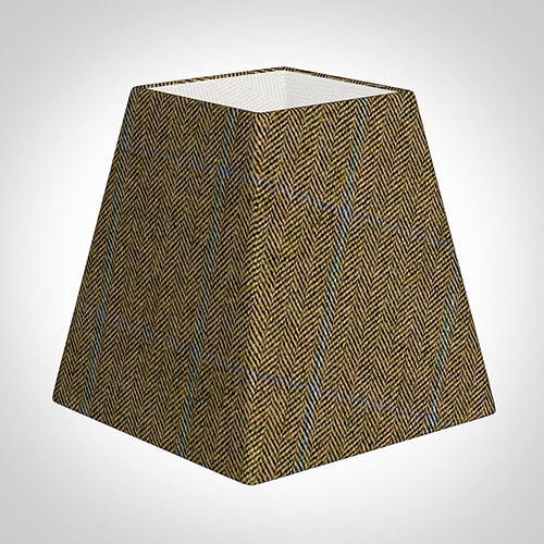 15cm Sloped Square in Angus Check Lovat Wool