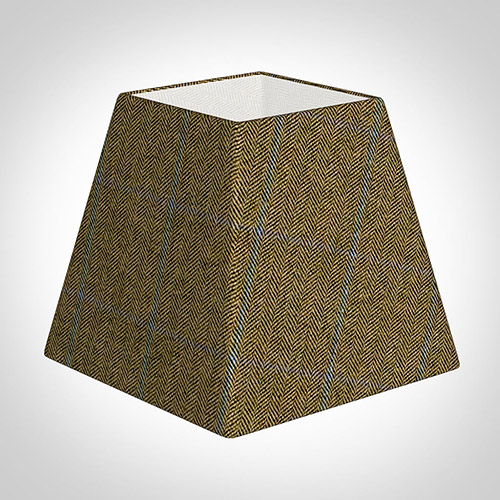 20cm Sloped Square in Angus Check Lovat Wool