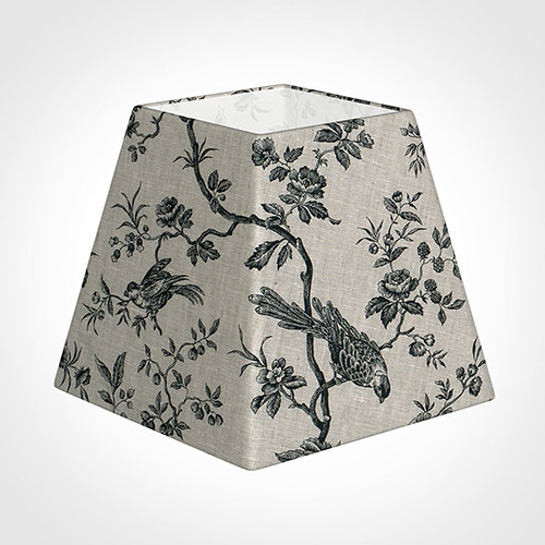 30cm Sloped Square Shade in Black Isabelle