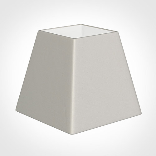 30cm Sloped Square Shade in Off White Waterford Linen