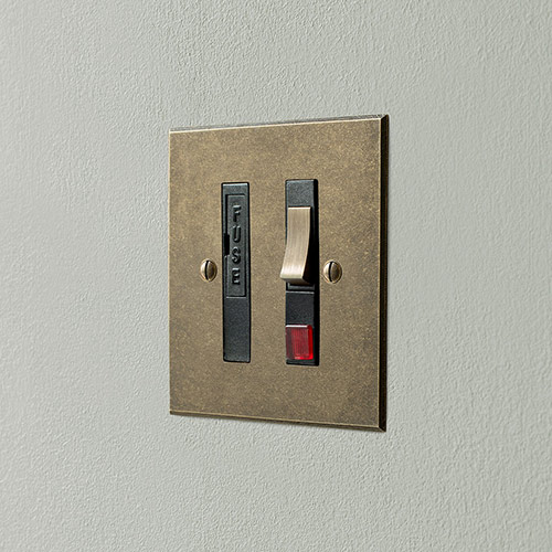 Fused Switch + Neon Bevelled Plate