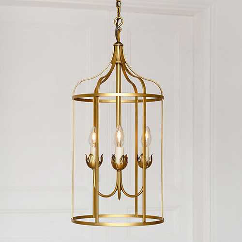 Lucie Pendant Light in Old Gold