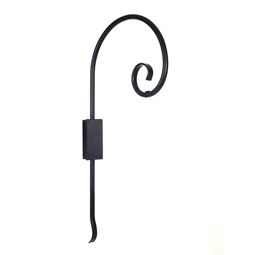 Large Canterbury Wall Bracket in Matt Black