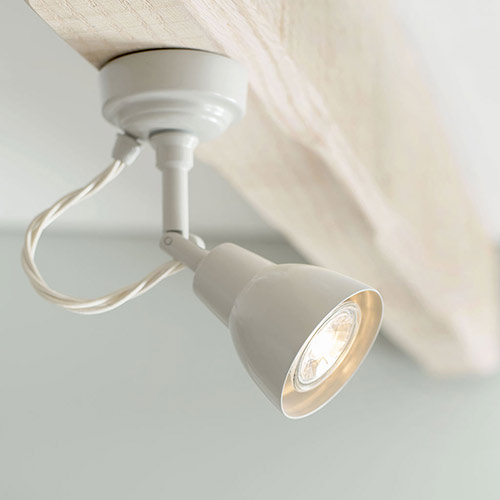 Single Edgeware Spotlight in Clay