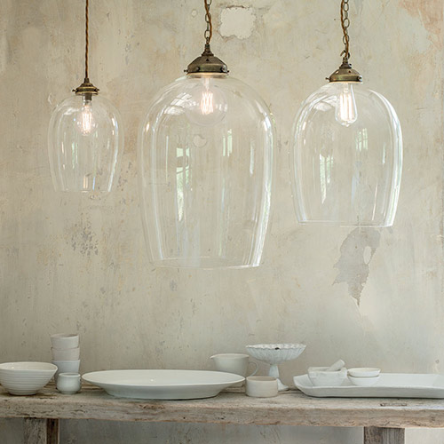 Our Walcot, Lansdown and Chalford pendants
