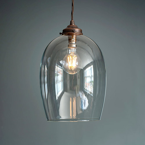 Walcot Pendant Light in Heritage Copper
