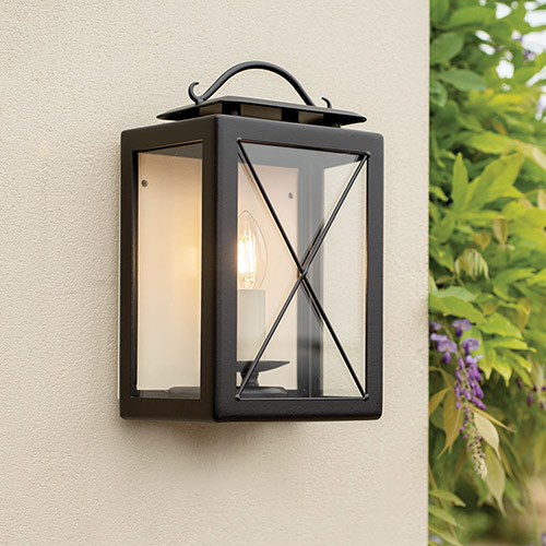 10 matt black outdoor wall lights for the home