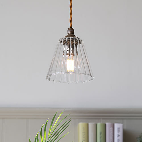 Newton Fluted Pendant Light