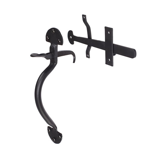 Stoke Latch in Matt Black