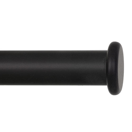 25mm Button Finial in Matt Black