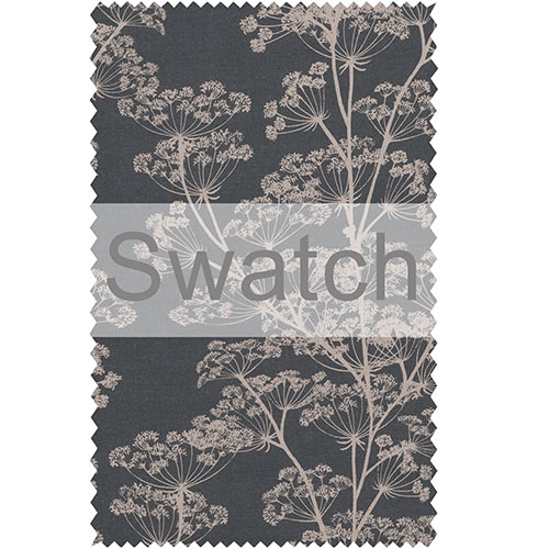 Swatch of Cow Parsley in Indigo 