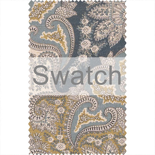 Swatch of Norwood in Duck Egg and Indigo